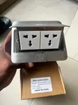 Kripal 13A Double Floor/Table Socket - 2