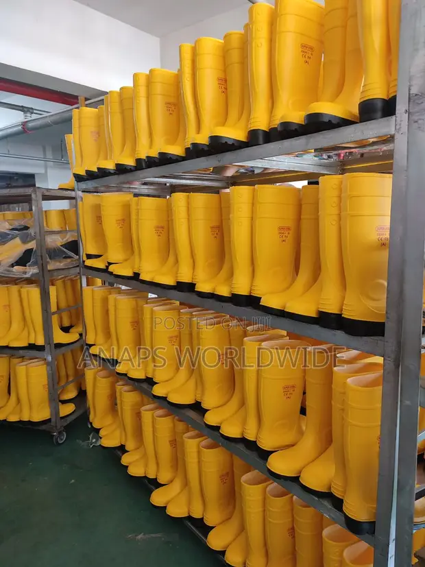 Super Steel PVC Safety Rain Boots - 1