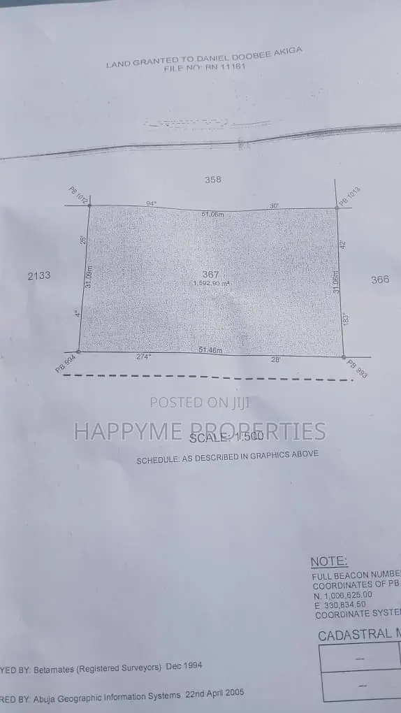 Filin Zama na Farko don Siyarwa a Katampe Main, Abuja - 1