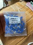4mm Bootlace Pin Lug (Blue) - Packet - 2