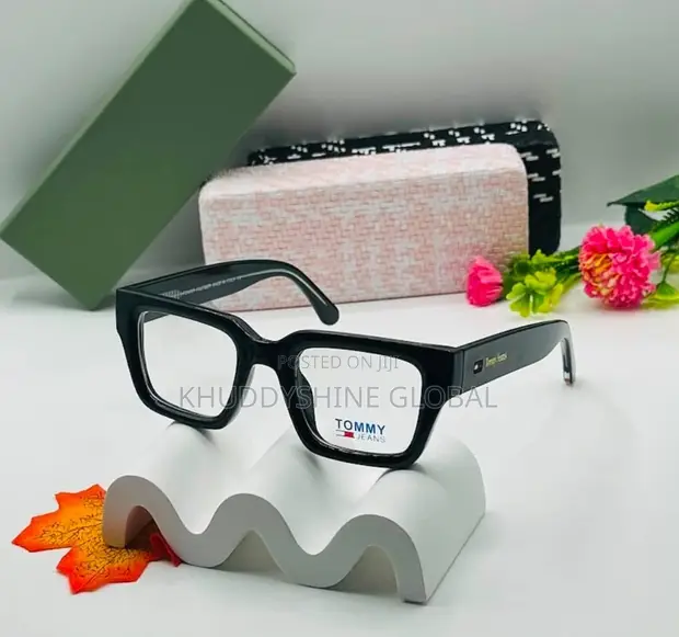 Tommy Jeans Baki Rectangular Glasses Mai Alamar Alama - 1