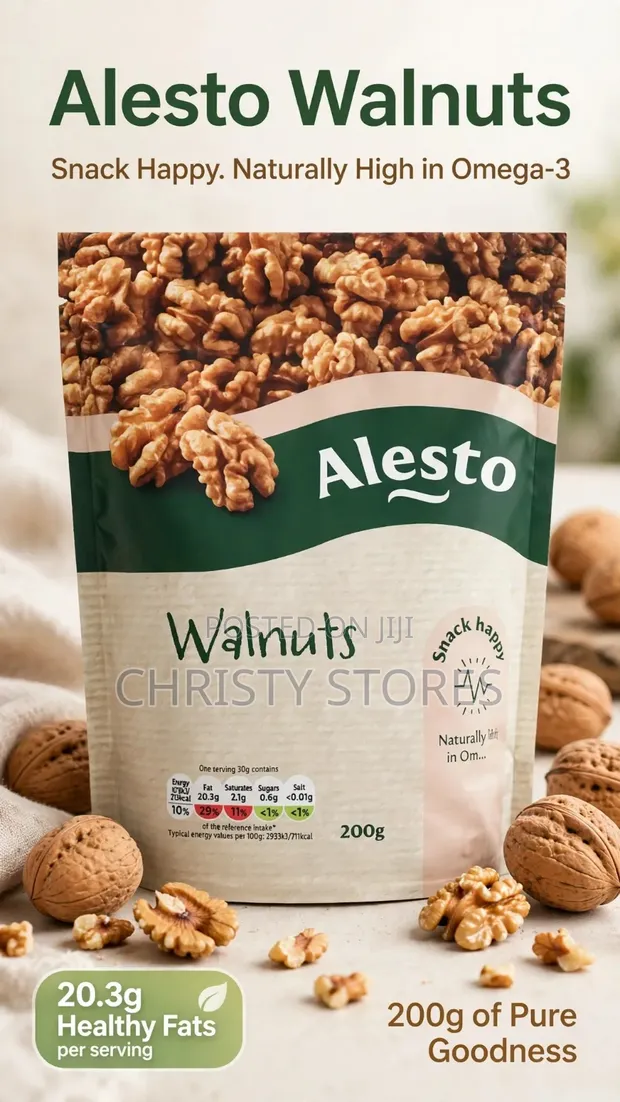 Alesto Walnuts - Healthy Living Snack - 1