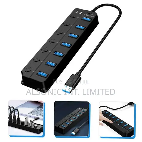 7-Port USB 3.0 Hub - 1