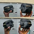 Rimless Y2K Sunglasses with Light Tint & Gold Star Accents - 2