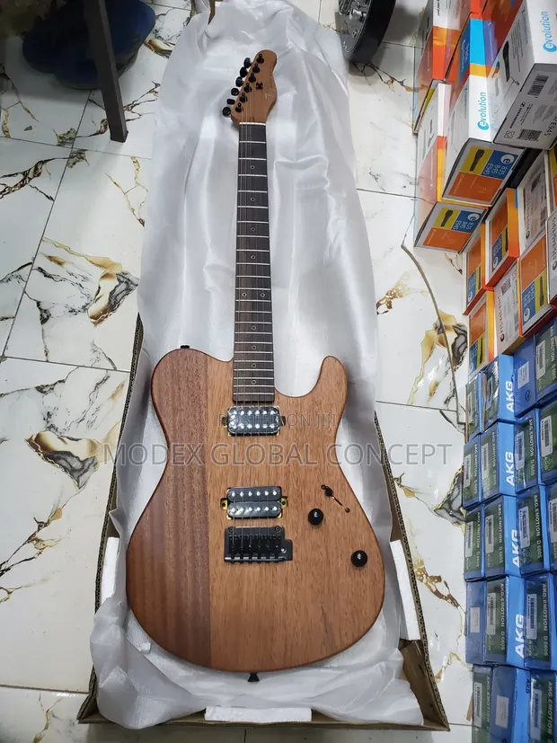 Tagima Tessy NTS Natural Satin Guitar Mai Lantarki - 1