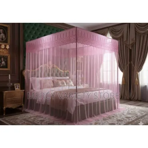 Canopy Style Lace Mosquito Net - King Size - 1
