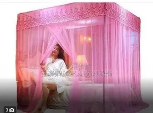 Canopy Style Lace Mosquito Net - King Size