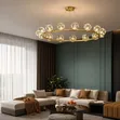 1000mm Round Chandelier Light by d.light - 1