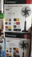 18" Rechargeable Century Fan - 1