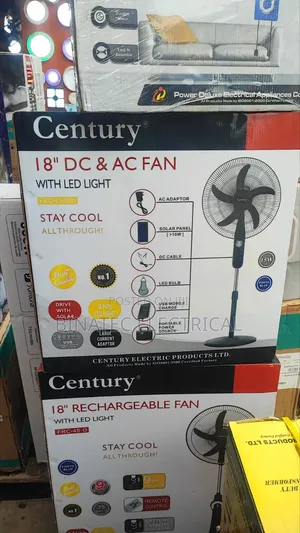 18" Rechargeable Century Fan
