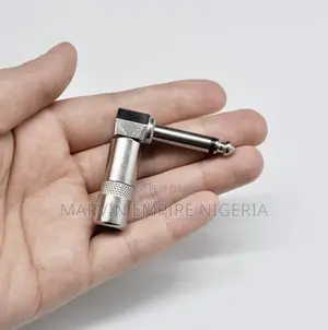 CGCCABLE 6.35mm Right-Angle Mono Guitar Plugs (3/5pcs)