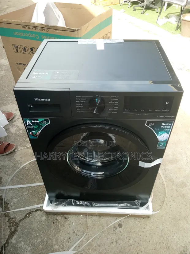 Hisense 8kg Inverter Washing Machine - 2 Years Warranty - 1