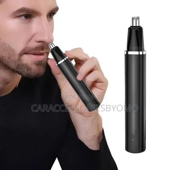 Portable Electric Nose and Ear Hair Trimmer - 1