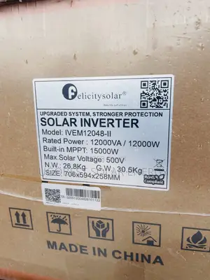 12kVA 48V Felicity Solar Hybrid Inverter