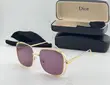 Met Girman Square Sunglasses - Blue Gradient Lenses - 2
