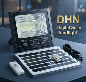 Outdoor Solar Flood Lamp LED 50W-500W Waterproof Remote Control