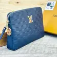 Men's Leather Hand Purse Clutch - 2