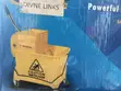 Yellow Plastic Industrial Mop Bucket - 3