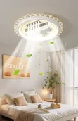 Fitilar Fan Mai Haske Mai Ruwan Gani (Bladeless LED Ceiling Fan Light) - 1