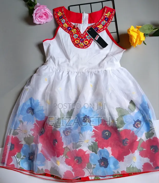 The Children's Place Floral Dress - Multicolor - 1