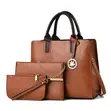 Luxury Handbag - Classic Black Stripes - 2