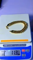 Men's Gold Ring and Cuban Bracelet - 5