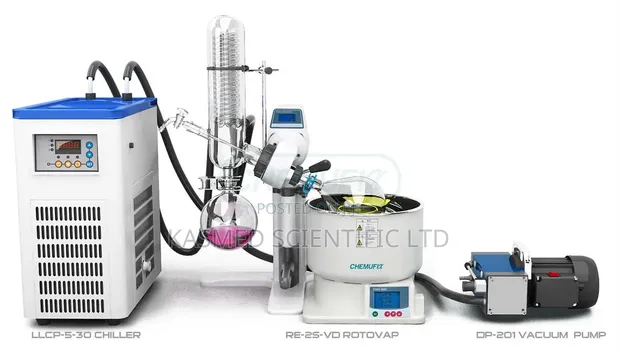 Rotary Evaporator with Chiller - Laboratory Medical Equipment - 1