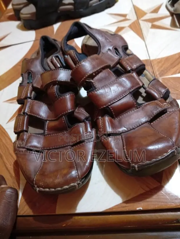 Caterpillar Premium Leather Sandals - Size 44 - 1