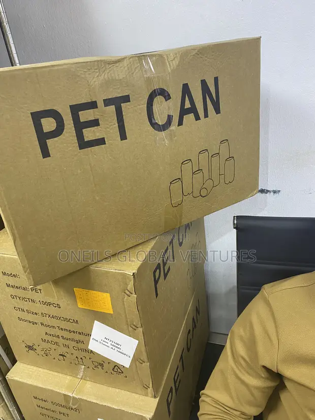 PET Can - 450/500mL Plastic Containers - 1