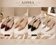 Zara Half Flat Shoes - Black Patent Leather - 2