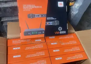 JBL VM8000 Dual UHF Wireless Microphone System