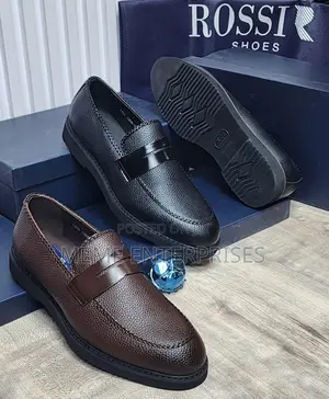 Rossi Classic Leather Men's Flats Shoes