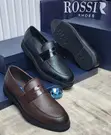 Rossi Classic Leather Men's Flats Shoes - 3