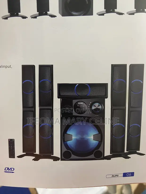 Ailipu Quality Double Long Speaker Home Theater System - 1