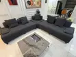 Home Interiors L-Shaped Couch with Single Couch - 2