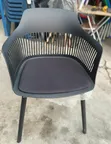 Modern Scandinavian Padded Restaurant Chair - 1