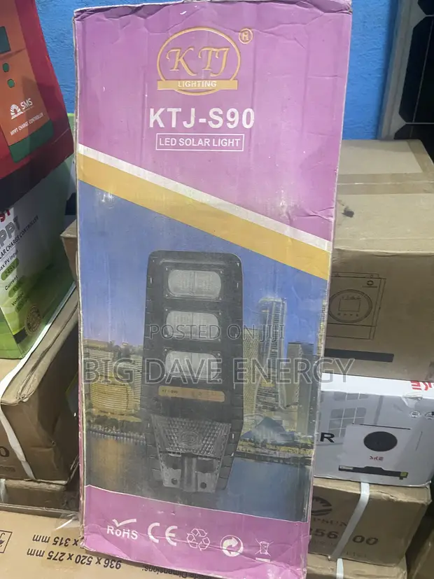 150W KTJ All-in-One Solar Street Light - 1