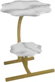 2 Layer Flower Shape Table - 3