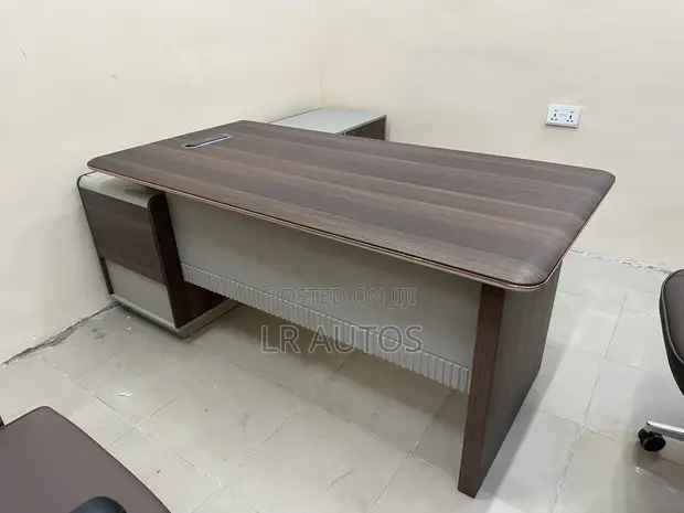 1.8m L-Shaped Executive Table - Brand New - 1