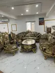 Luxury Imported Turkish Royal Fabric 8-Seater Sofa Set with Tables - 1