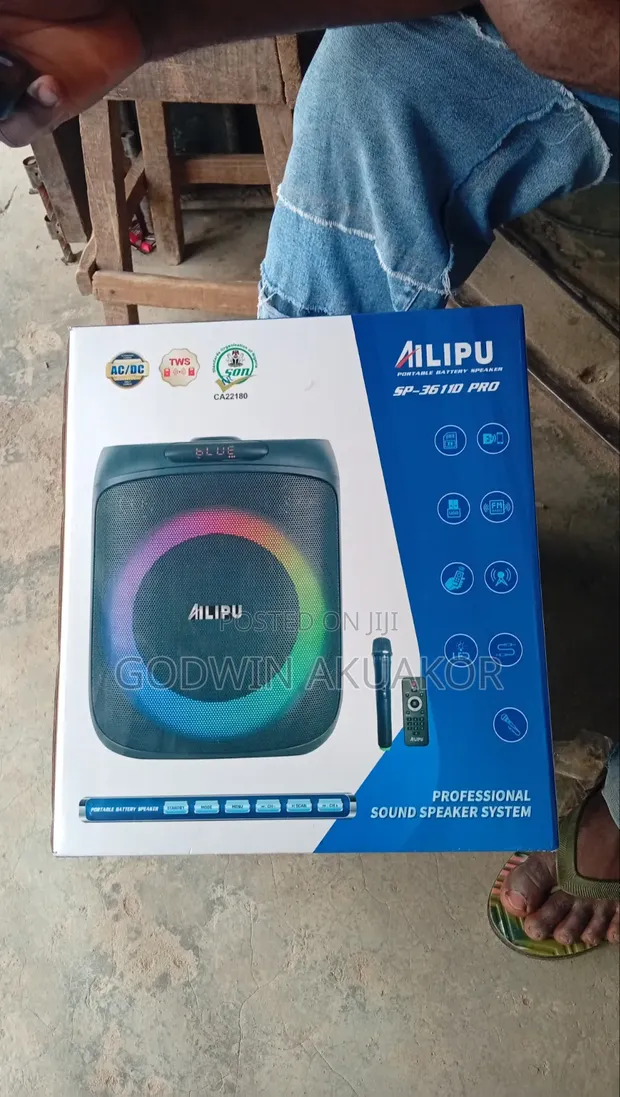 Ailipu Portable Rechargeable Battery Speaker - 1