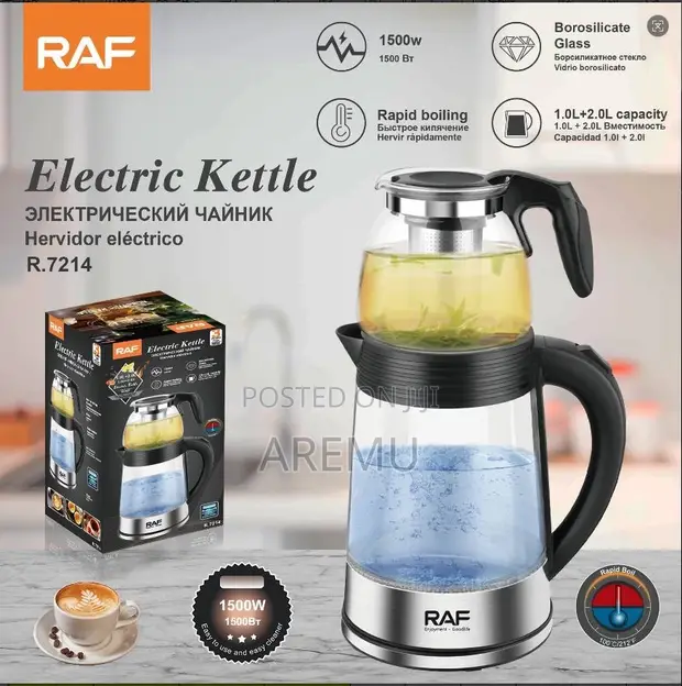 RAF Electric 2-in-1 Kettle - 1