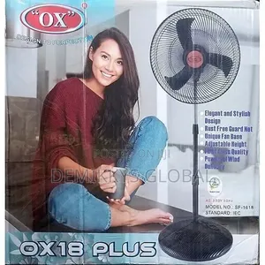 OX 18 Plus Standing Fan - 18''
