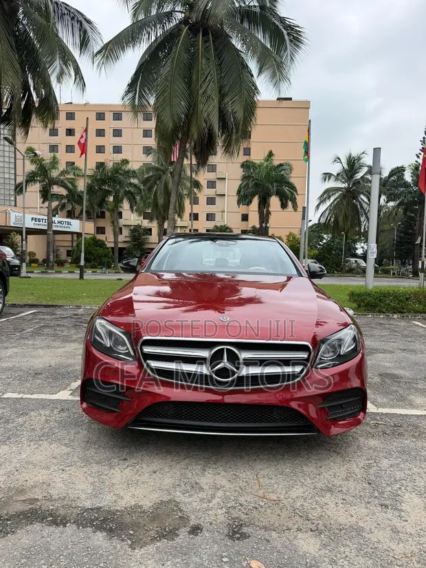 2020 Mercedes-Benz E350 Red - 1