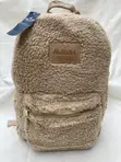 Jakar Hannu ta Mata ta Hollister Brown Faux Fur - 1