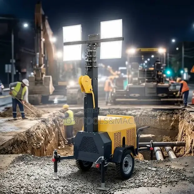 DGM Mobile Site Tower Light 6.5kVA - 1