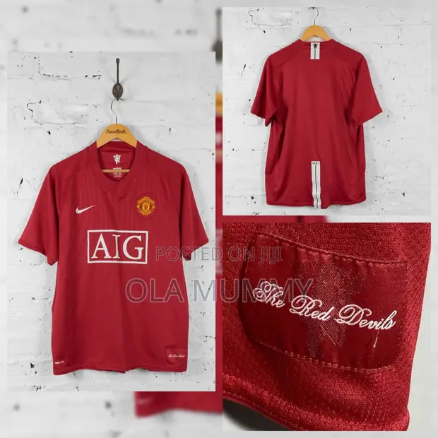 Manchester United Retro Jersey - Mai Inganci - 1