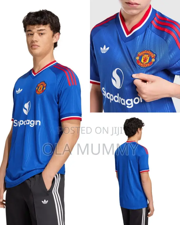 Man United 2026-2027 Away Kit - Blue - 1