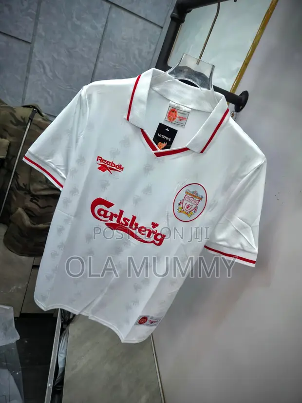 Liverpool Retro Jersey White - 1