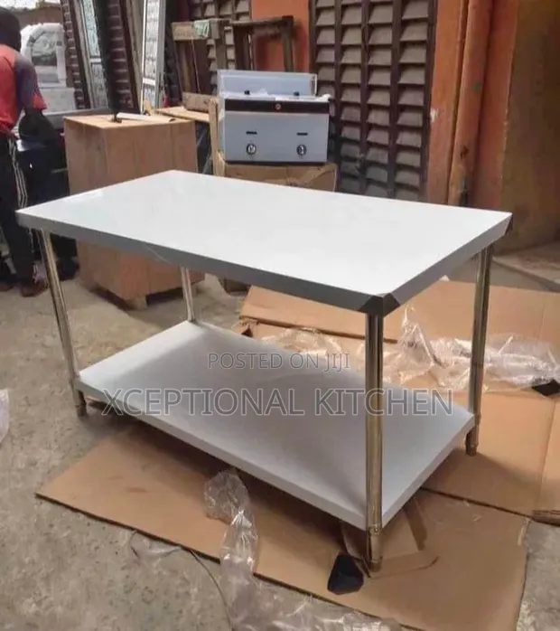 5ft Bakery Work Table (No Back) - 1